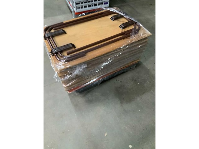 Foldable school exam table (10x) - afbeelding 2 van  2
