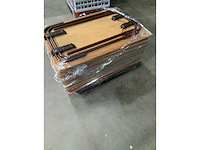 Foldable school exam table (10x) - afbeelding 2 van  2