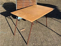 Foldable school exam table (20x) - afbeelding 1 van  7