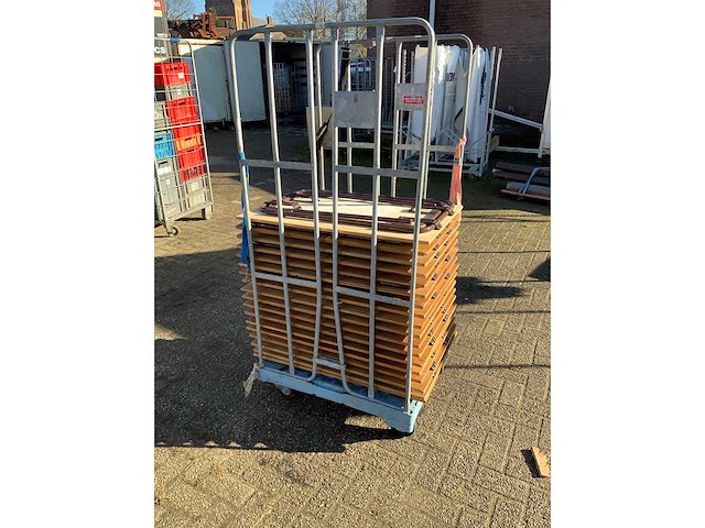 Foldable school exam table (20x) - afbeelding 2 van  7