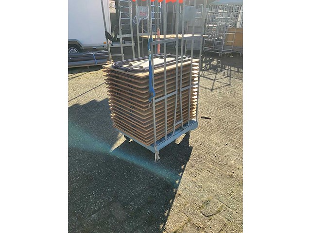 Foldable school exam table (20x) - afbeelding 3 van  7