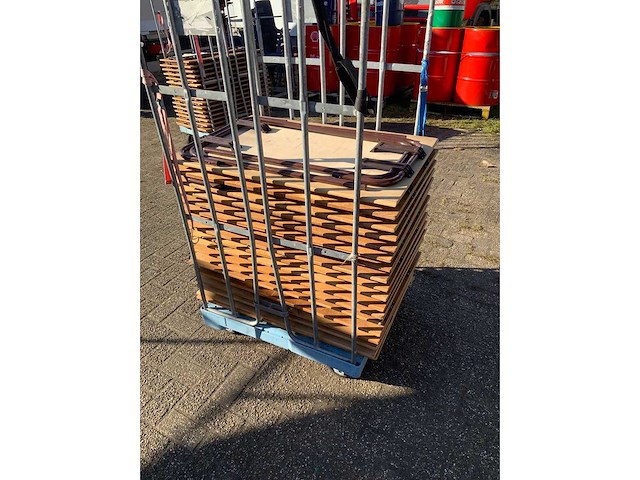 Foldable school exam table (20x) - afbeelding 4 van  7