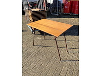 Foldable school exam table (20x) - afbeelding 3 van  4