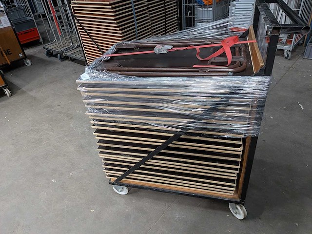 Foldable school exam table (20x) - afbeelding 3 van  5