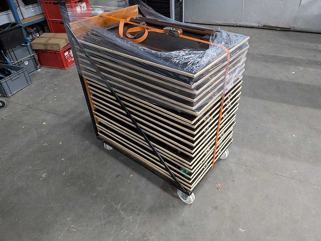 Foldable school exam table (20x) - afbeelding 3 van  3