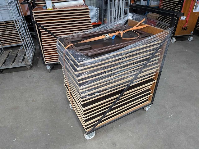 Foldable school exam table (20x) - afbeelding 2 van  2