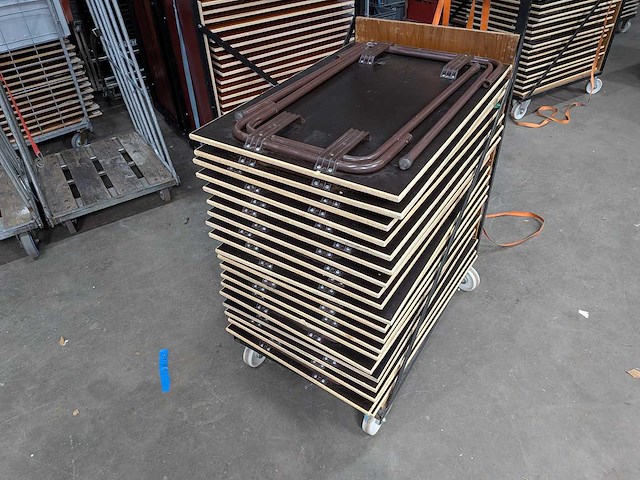 Foldable school exam table (20x) - afbeelding 2 van  5