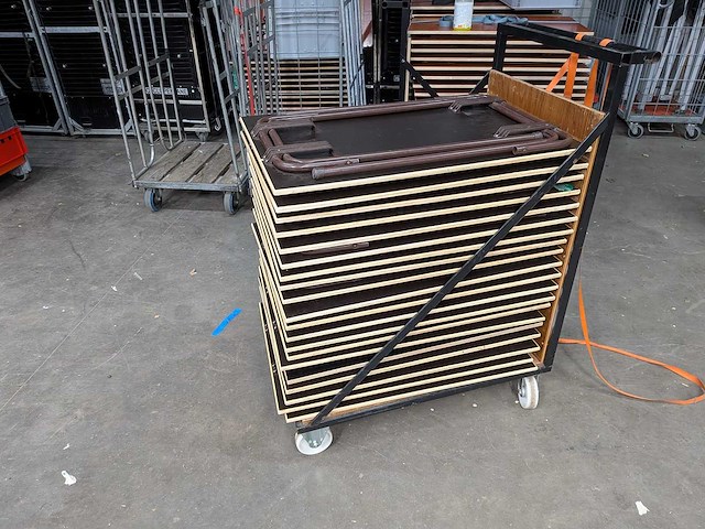 Foldable school exam table (20x) - afbeelding 3 van  5