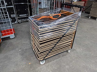 Foldable school exam table (20x) - afbeelding 4 van  5