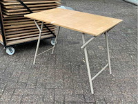 Foldable school exam table (22x) - afbeelding 1 van  8