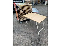 Foldable school exam table (22x) - afbeelding 2 van  8