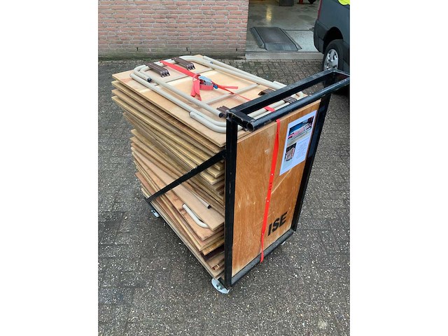 Foldable school exam table (22x) - afbeelding 3 van  8