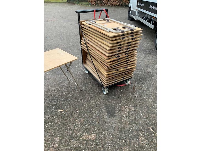 Foldable school exam table (22x) - afbeelding 5 van  8