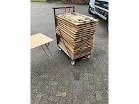 Foldable school exam table (22x) - afbeelding 5 van  8