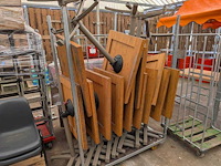 Foldable terrace table (14x) - afbeelding 1 van  2