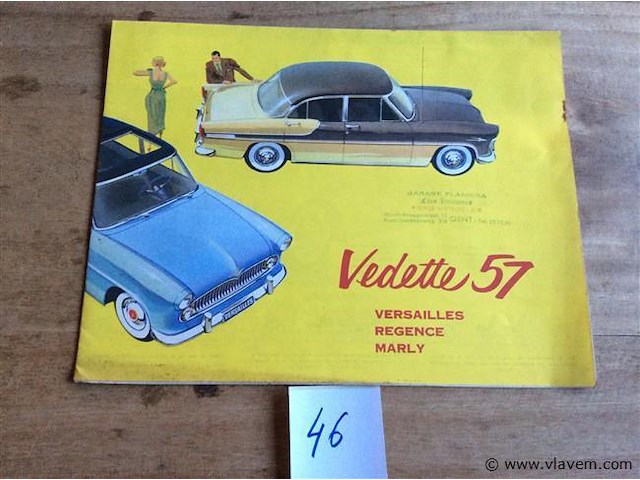 Folder vedette 1957 - afbeelding 1 van  2