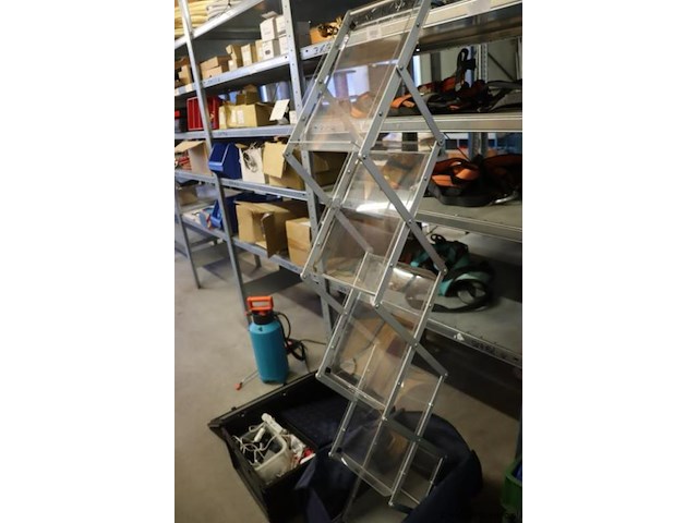 Folderrek, opvouwbaar - afbeelding 2 van  4