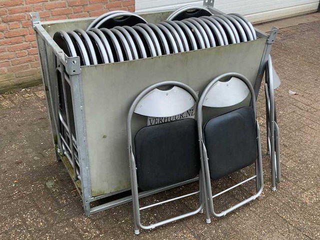 Folding chair soft seat (33x) - afbeelding 1 van  8
