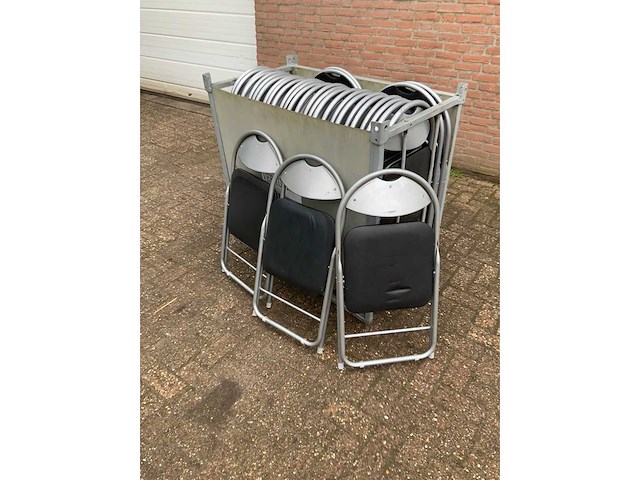 Folding chair soft seat (33x) - afbeelding 3 van  8