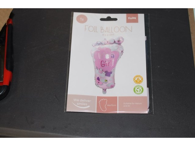 Foli ballon its a girl 5 stuks in b15 - afbeelding 2 van  3