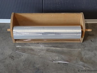 Folie incl. houten folie rolhouder - afbeelding 1 van  3