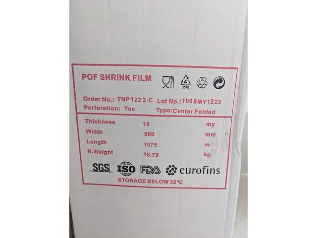 Folie krimp machine, robopac, micra m1, wit, 2021 - afbeelding 3 van  11