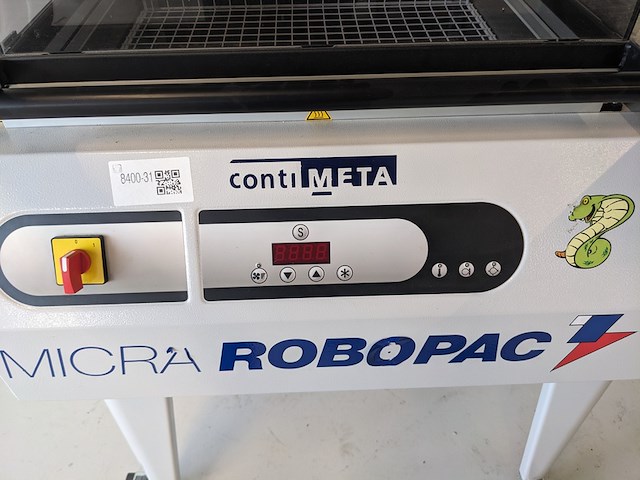 Folie krimp machine, robopac, micra m1, wit, 2021 - afbeelding 10 van  11