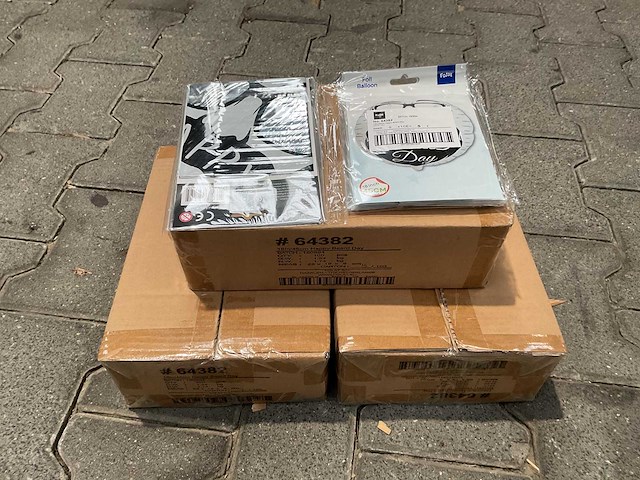 Folieballon happy beard day - 45cm (300x) - afbeelding 2 van  4