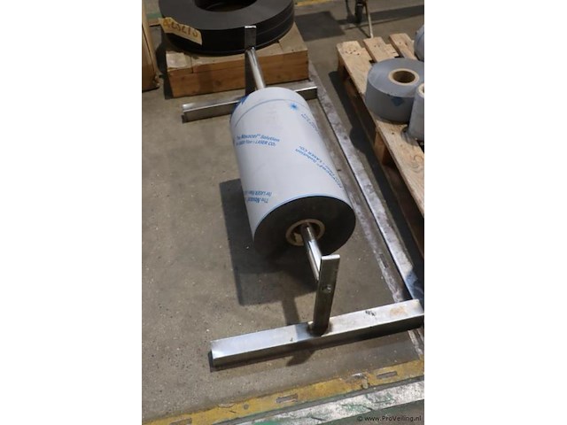 Folierolhouder incl. the novacel solution for laser fiber & co₂ zelfklevende beschermfolie op rol - afbeelding 1 van  5