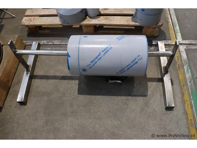 Folierolhouder incl. the novacel solution for laser fiber & co₂ zelfklevende beschermfolie op rol - afbeelding 2 van  5