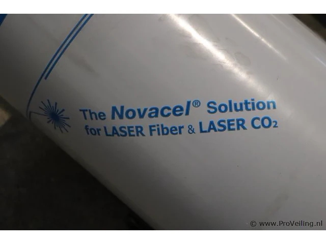 Folierolhouder incl. the novacel solution for laser fiber & co₂ zelfklevende beschermfolie op rol - afbeelding 4 van  5