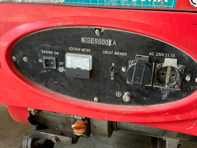Fonko kge5500xa stroomgenerator benzine - afbeelding 6 van  7