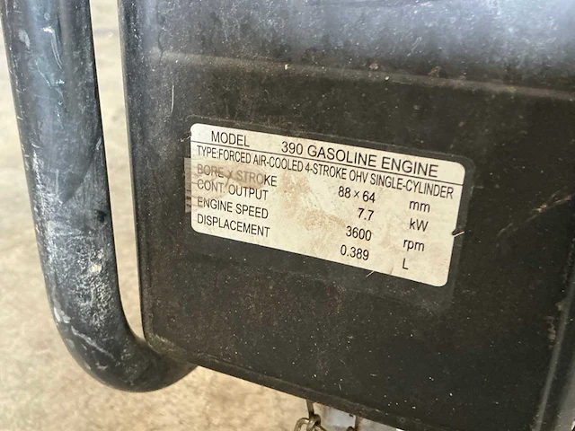 Fonko kge5500xa stroomgenerator benzine - afbeelding 2 van  7