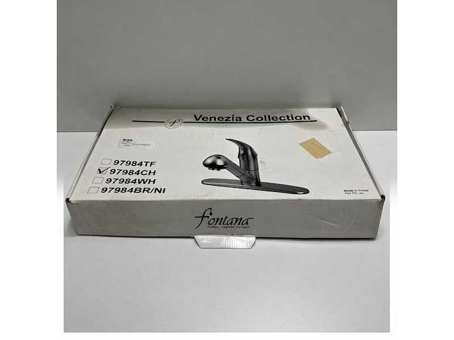 Fontana venezia single lever mixer tab - 97984ch - afbeelding 2 van  4