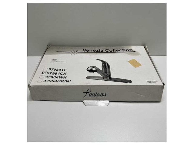 Fontana venezia single lever mixer tab - 97984ch - afbeelding 2 van  4