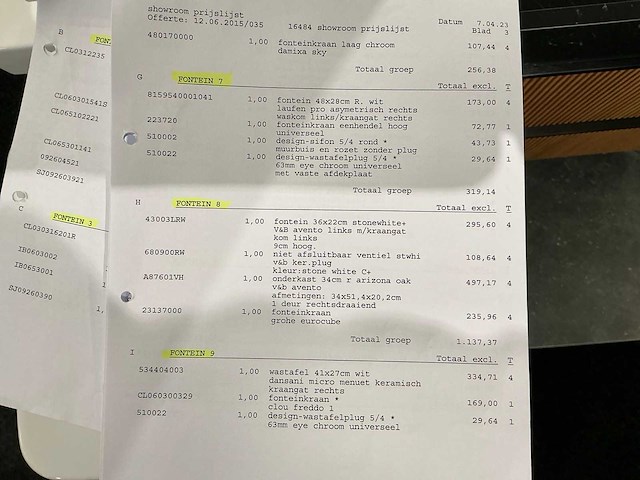 Fontein (4x) - afbeelding 10 van  11