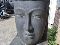 Fontein buddha, buddha, donkergrijs / antraciet - afbeelding 5 van  8