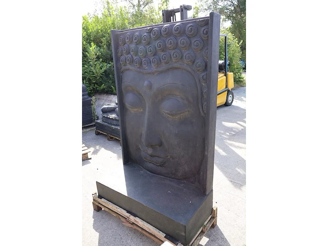Fontein, buddha, donkergrijs / antraciet - afbeelding 3 van  8
