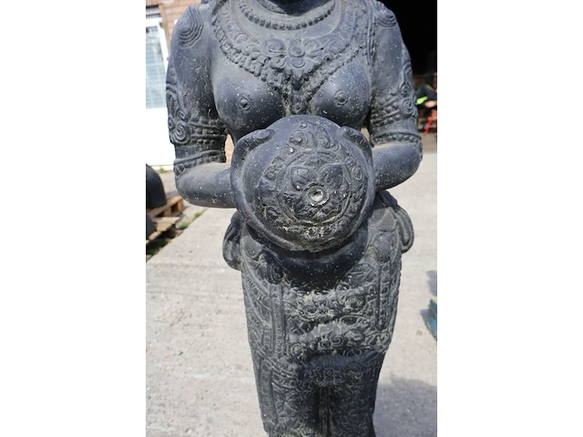 Fontein, buddha, donkergrijs / antraciet - afbeelding 4 van  8