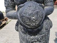 Fontein, buddha, donkergrijs / antraciet - afbeelding 4 van  8