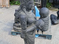 Fontein, buddha, donkergrijs / antraciet - afbeelding 5 van  8