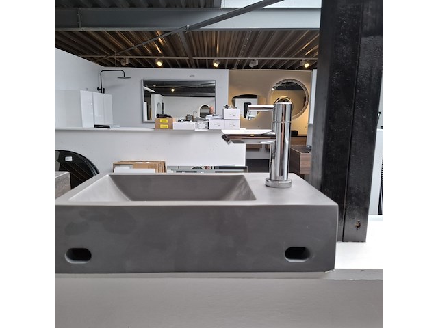Fontein, cement grijs - afbeelding 3 van  4