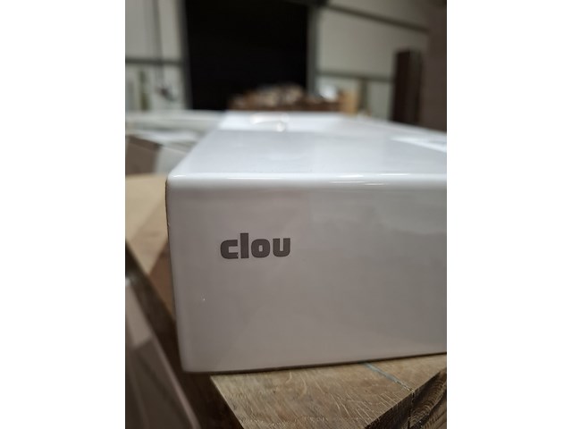 Fontein clou, vale, glans wit - afbeelding 6 van  6