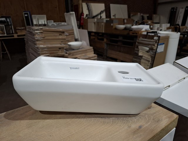 Fontein duravit, d-neo, mat wit - afbeelding 1 van  5