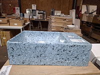 Fontein globo, le pietre, blauw - afbeelding 1 van  5