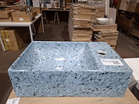 Fontein globo, le pietre, blauw - afbeelding 2 van  5