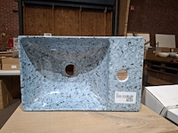 Fontein globo, le pietre, blauw - afbeelding 4 van  5