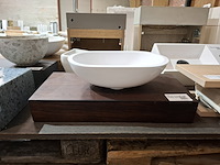 Fontein op schap palissander - afbeelding 1 van  5