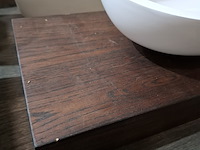 Fontein op schap palissander - afbeelding 3 van  5