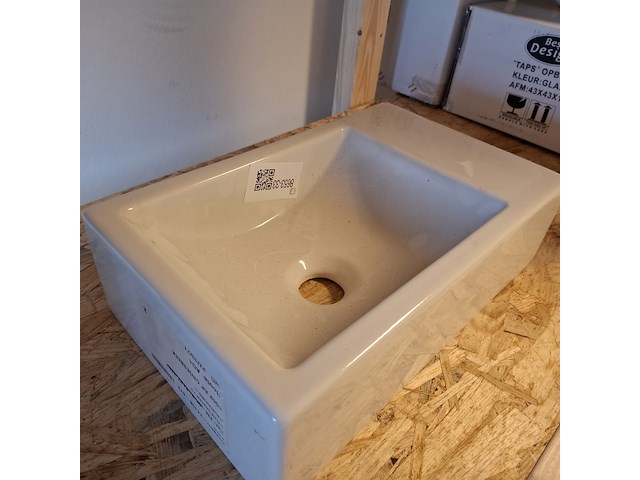 Fontein plieger, houston, glans wit - afbeelding 5 van  5